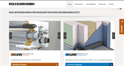 Desktop Screenshot of kuhn-brandschutz.com